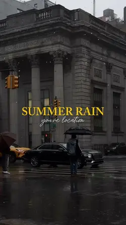 summer rain