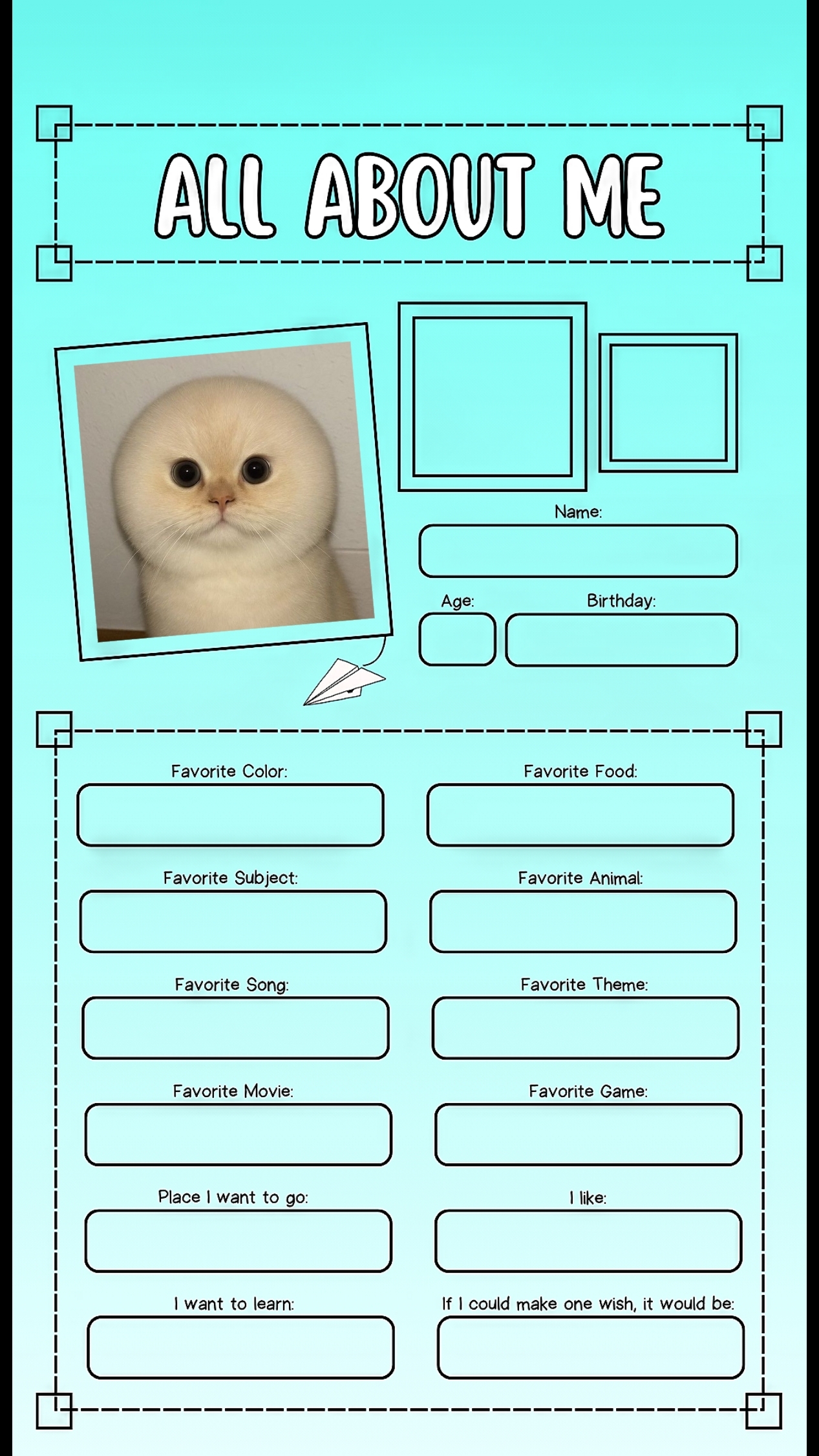All About Me