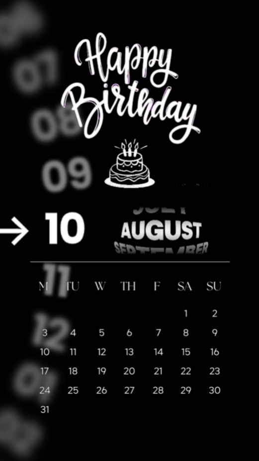 HBD 10 AOÛT