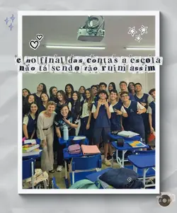 A escola não é ruim