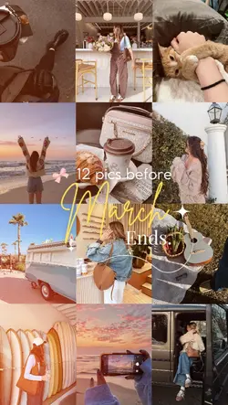 12 pics before march