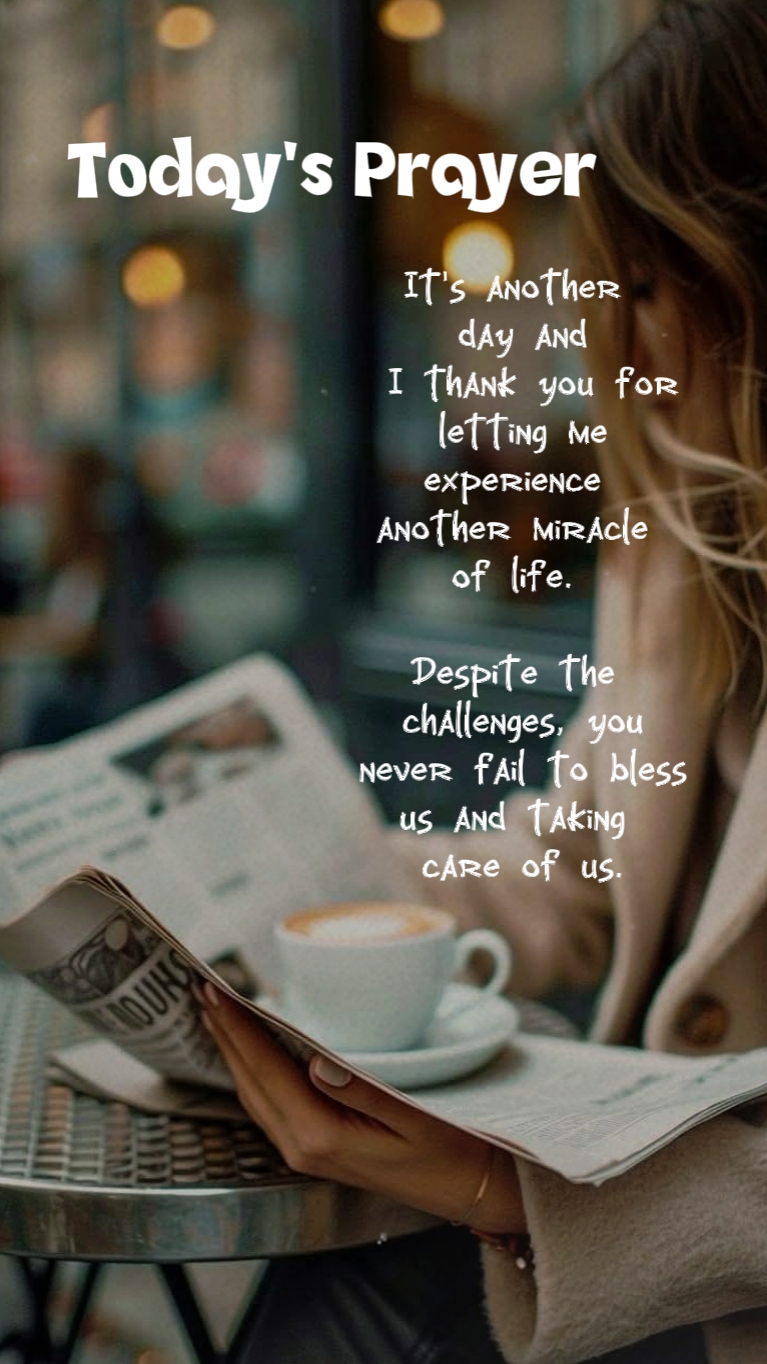 Today's Prayer 