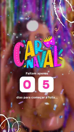 Faltam dias carnaval
