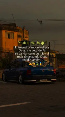 status de hoje!
