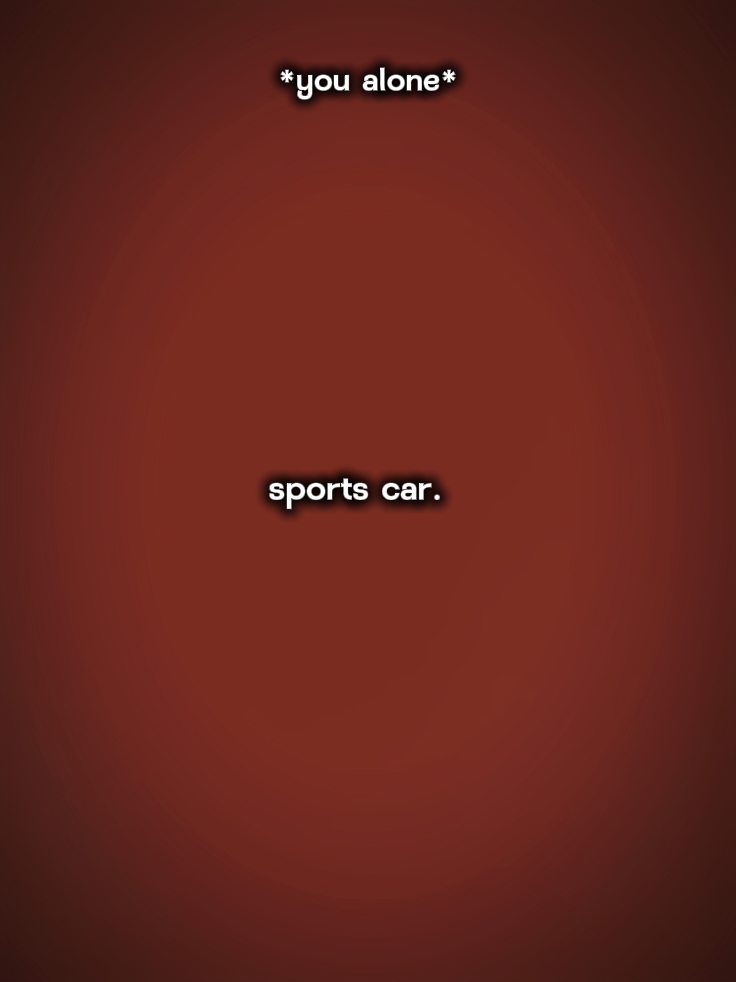 Coche deportivo perezoso