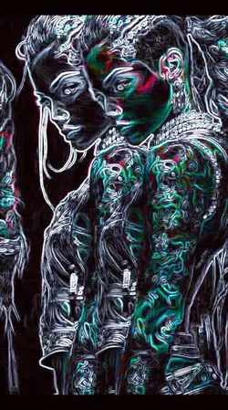 Reverse neon light
