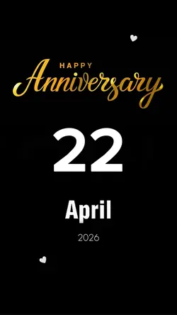 22 april Anniversary
