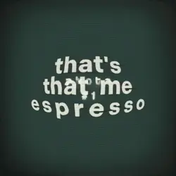 #Espresso