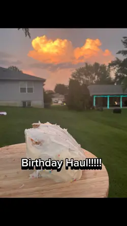 Birthday Haul