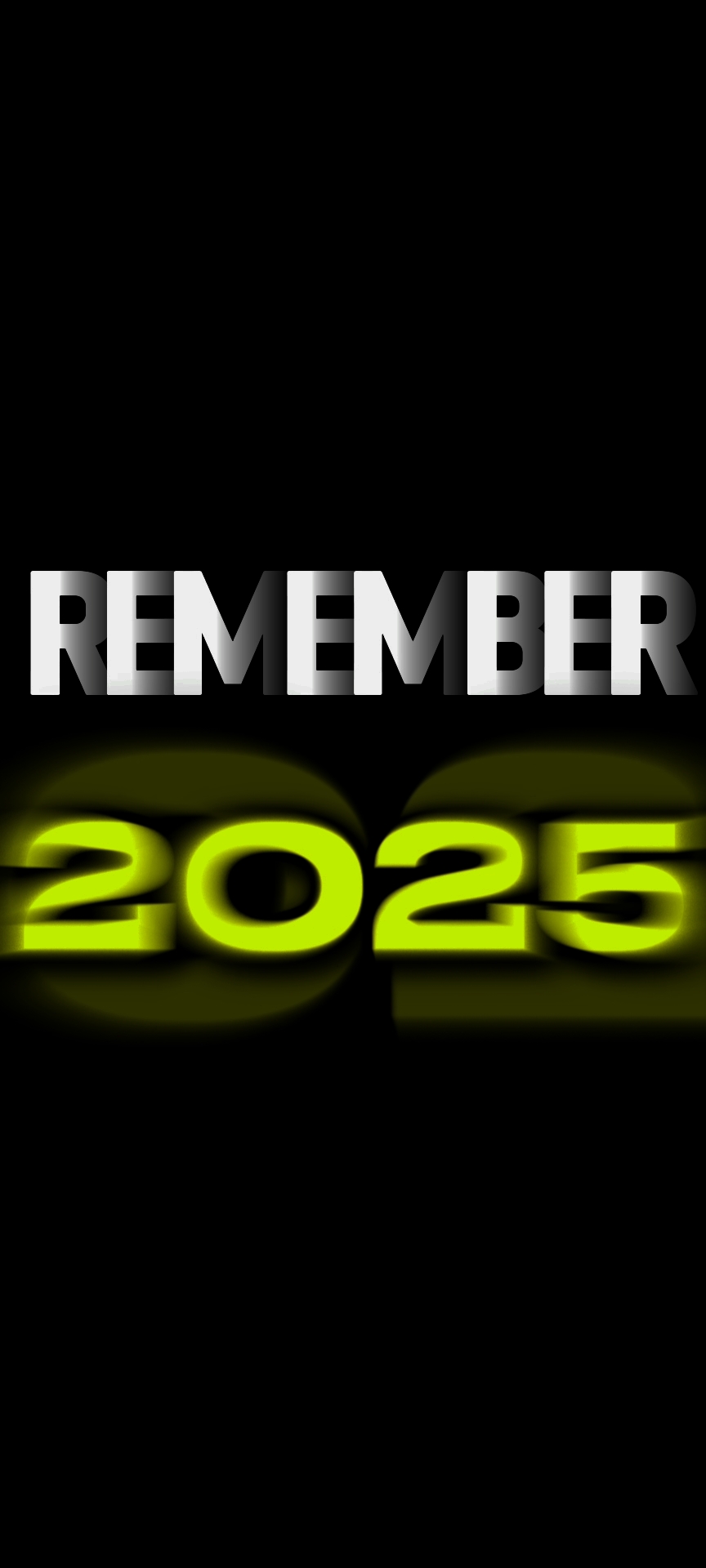 Remember 2025