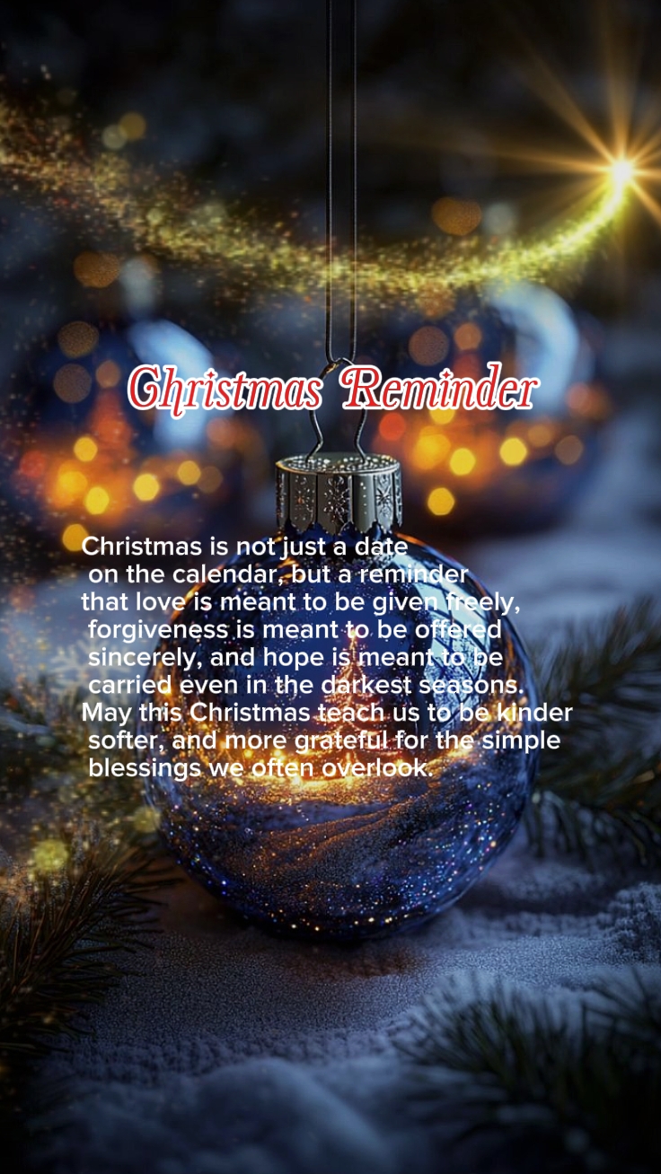 Weihnachtserinnerung