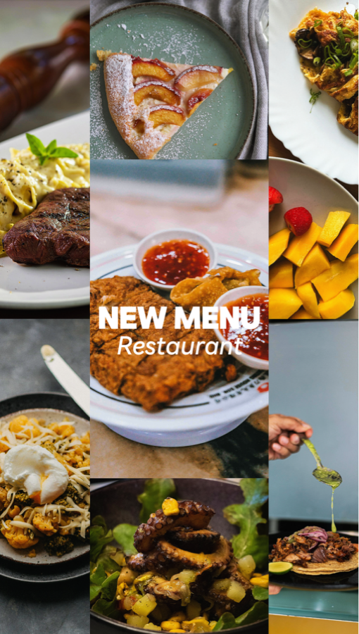 Novo Menu Restaurante