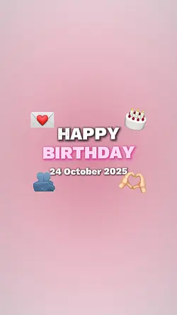 HBD 24 OCTOBER 