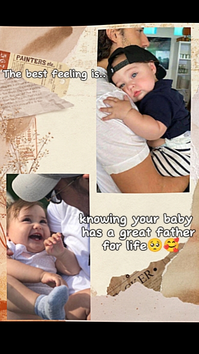 El bebé tiene papá