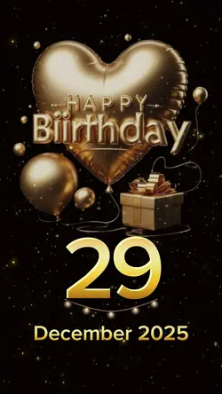 hbd 29 December