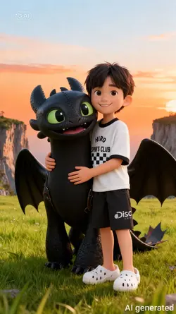 AI Cartoon Toothless