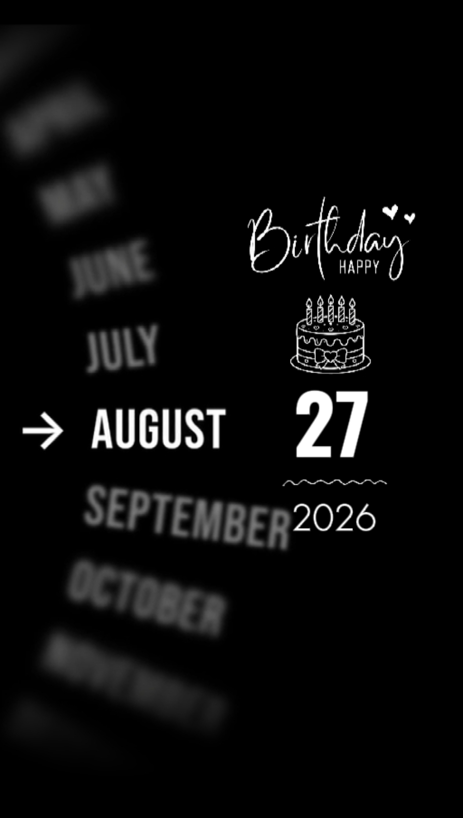 ANNIVERSAIRE FILLE 27 AOÛT