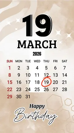 hbd 19 March