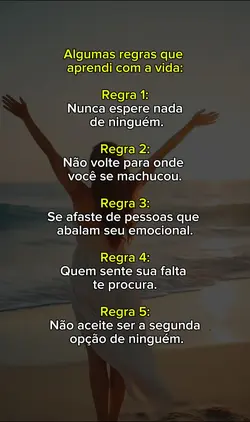 Regras da vida