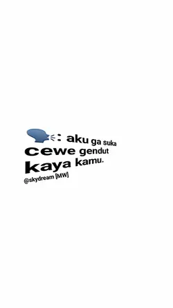 ga suka cewe gendut