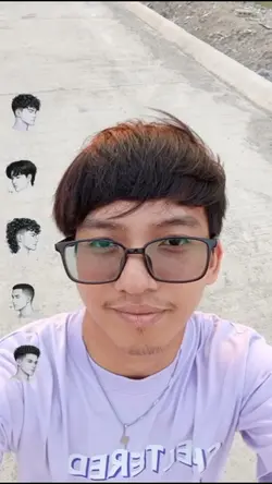 Hairstyle template