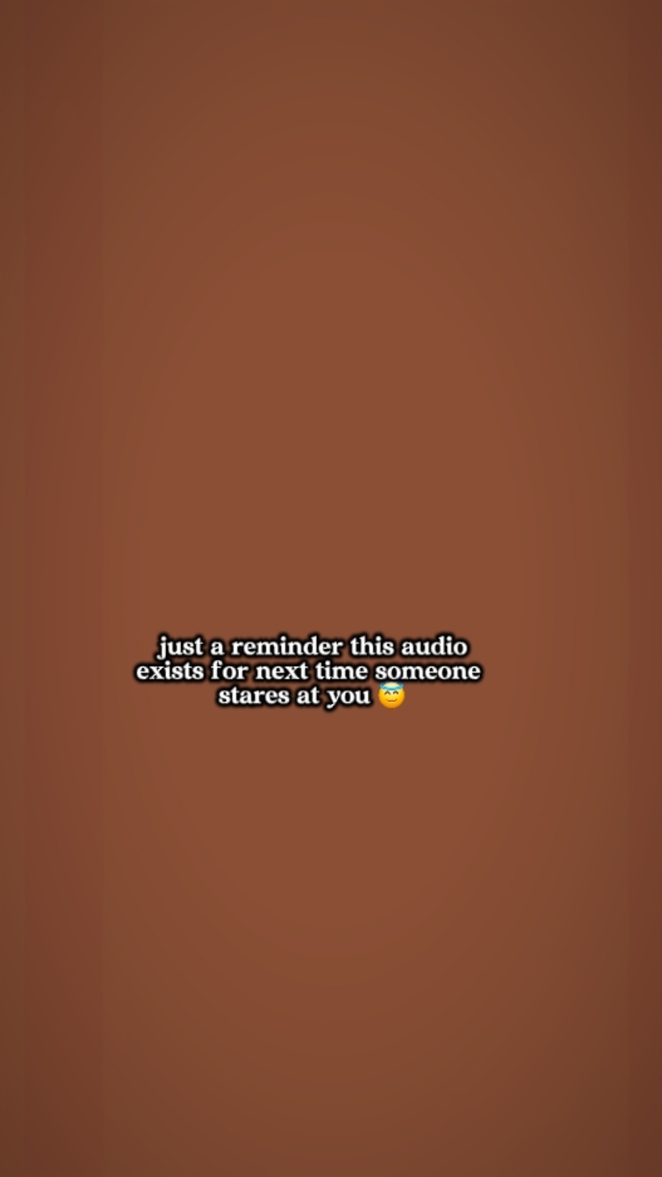 Just a reminder 