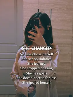 shechoseherself