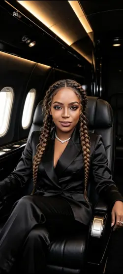 Long Braids Styled 