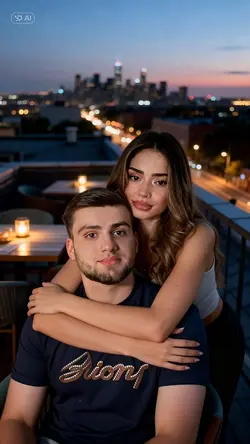 Couple photo collage