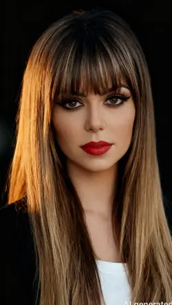Bangs hairstyle