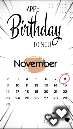 Hbd 8 Nov