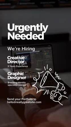 story : we’re hiring