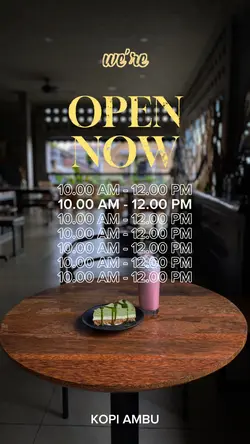 Open Now