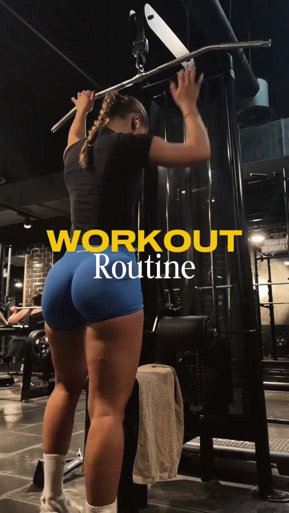 routine ng pag-eehersisyo