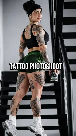 Tattoo photoshoot