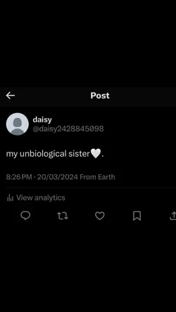 In biological sister