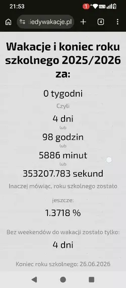 wiem ale już tylko 4