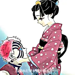 打ち上げ花火ㅣ猗窩座＆小雪