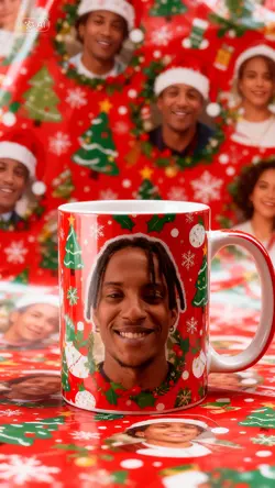 caneca de natal