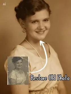 Restore old photos 