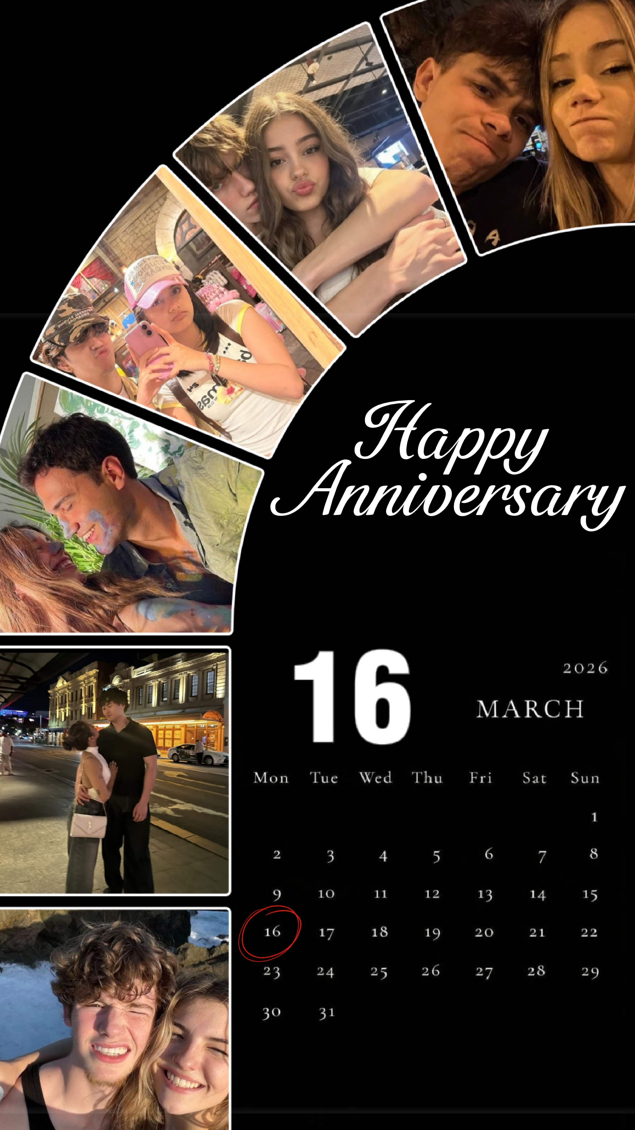 16 march anniversary