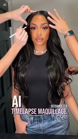 Timelapse maquillage