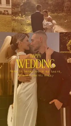 Happy wedding 