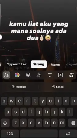 kamu liat aku yang