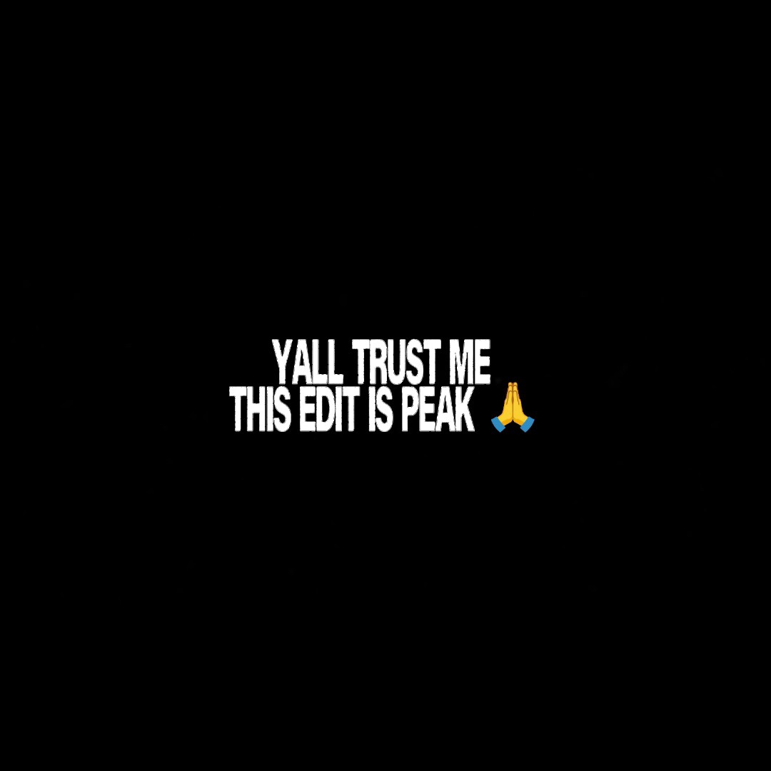YALL TRUST ME