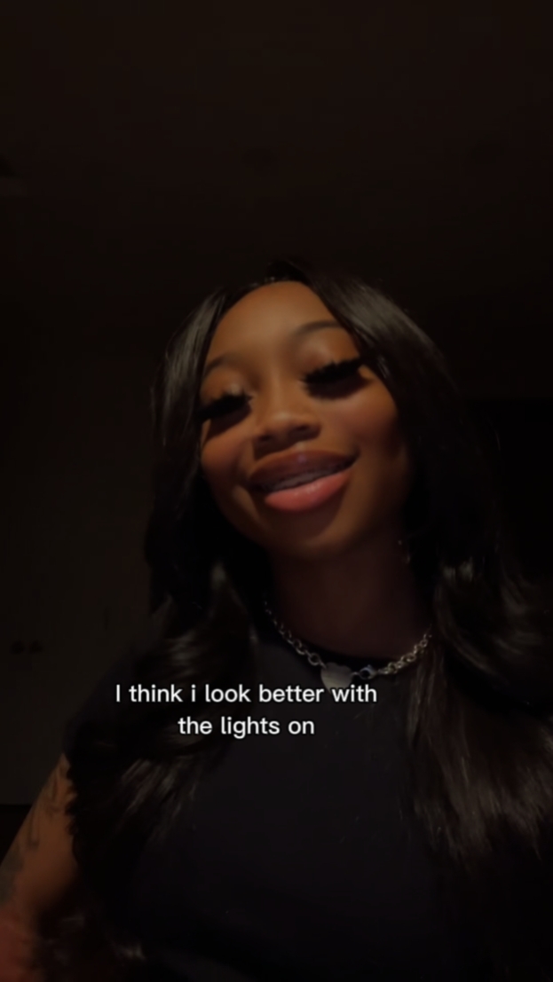 the light on
