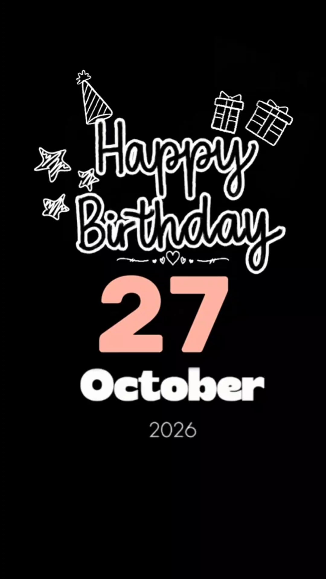 hbd 27 october 