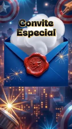 Convite Vingadores