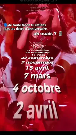 date d'anniversaire