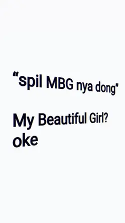 spill mbgnya dong?